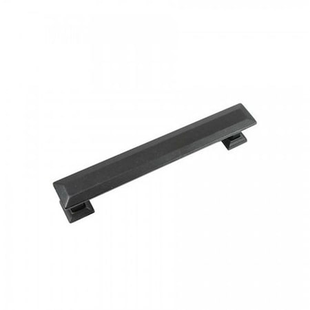 Strategic Brands 5 in. Oil Rubbed Bronze Poise Cabinet Pull with Back Plate 83713